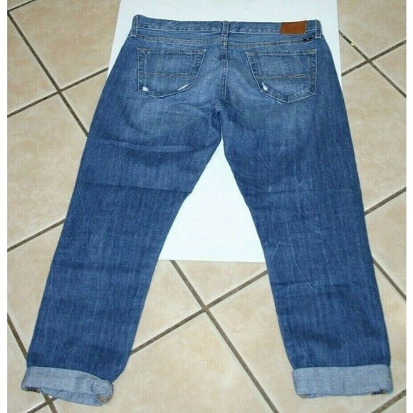 Lucky Brand jeans womens 6 Sienna Cigarette distressed 33 x 25 blue - Picture 4 of 11